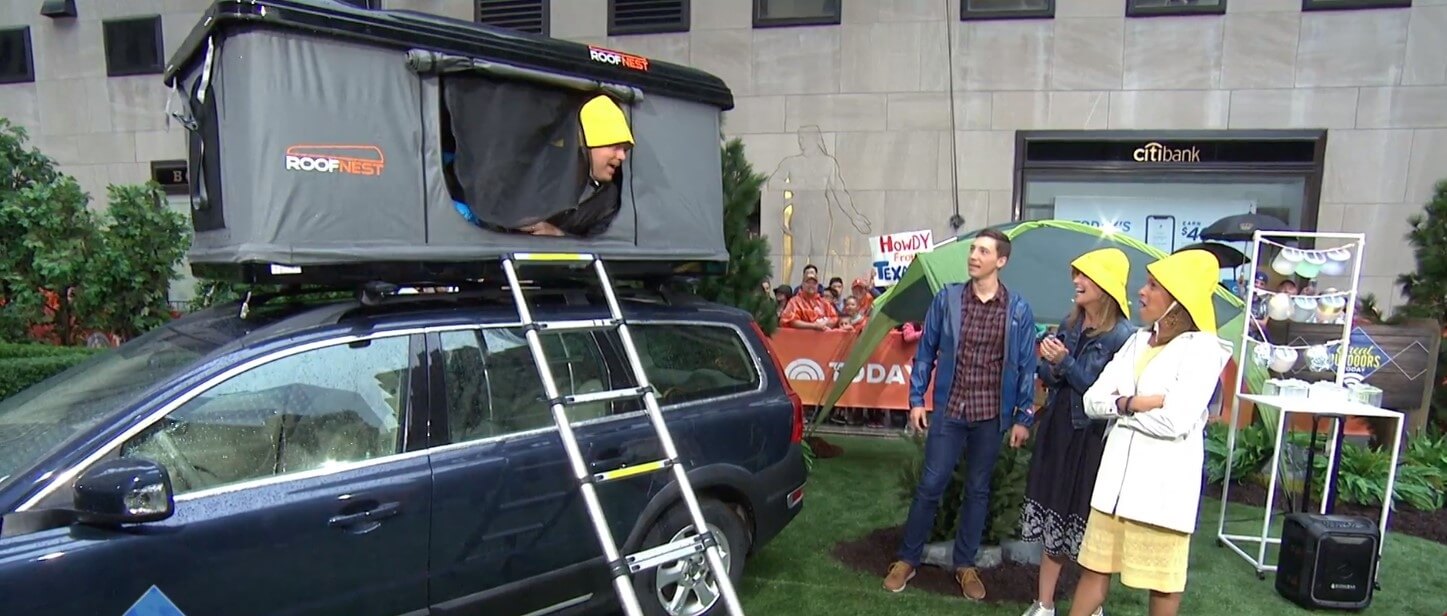 The Today Show loves the Roofnest!